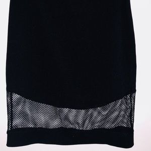 Fashion to Figure Bodycon with Mesh Detail